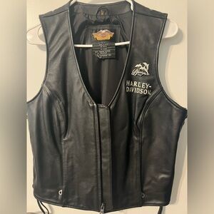 Harley Davidson Leather Vest